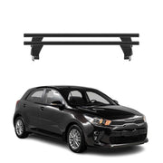 2018-2023 Kia Rio Hatchback Roof Rack Cross Bars Black