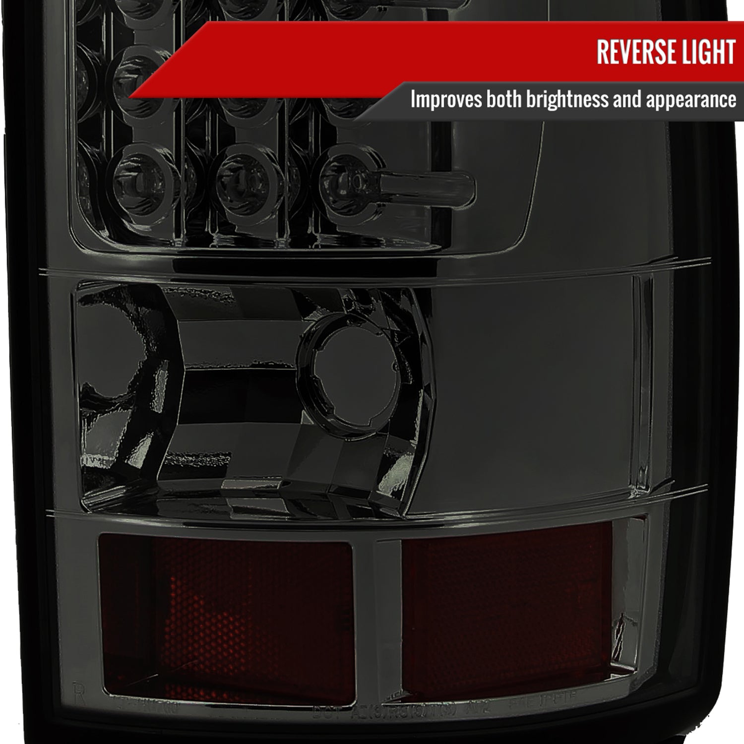 2000-2006 Chevy Suburban/Tahoe GMC Yukon/Yukon XL LED Tail Lights Chrome/Smoke