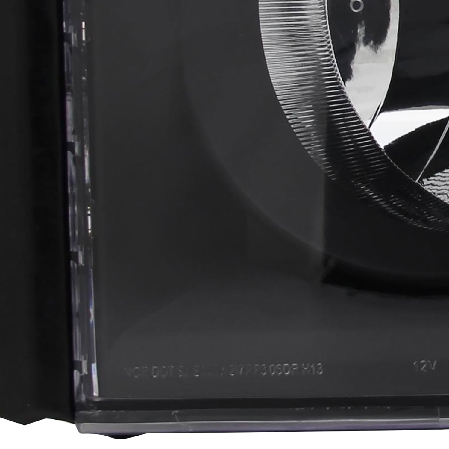 2006-2008 Dodge RAM 1500/ 06-2009 RAM 2500 3500 Factory Crystal Headlights Black