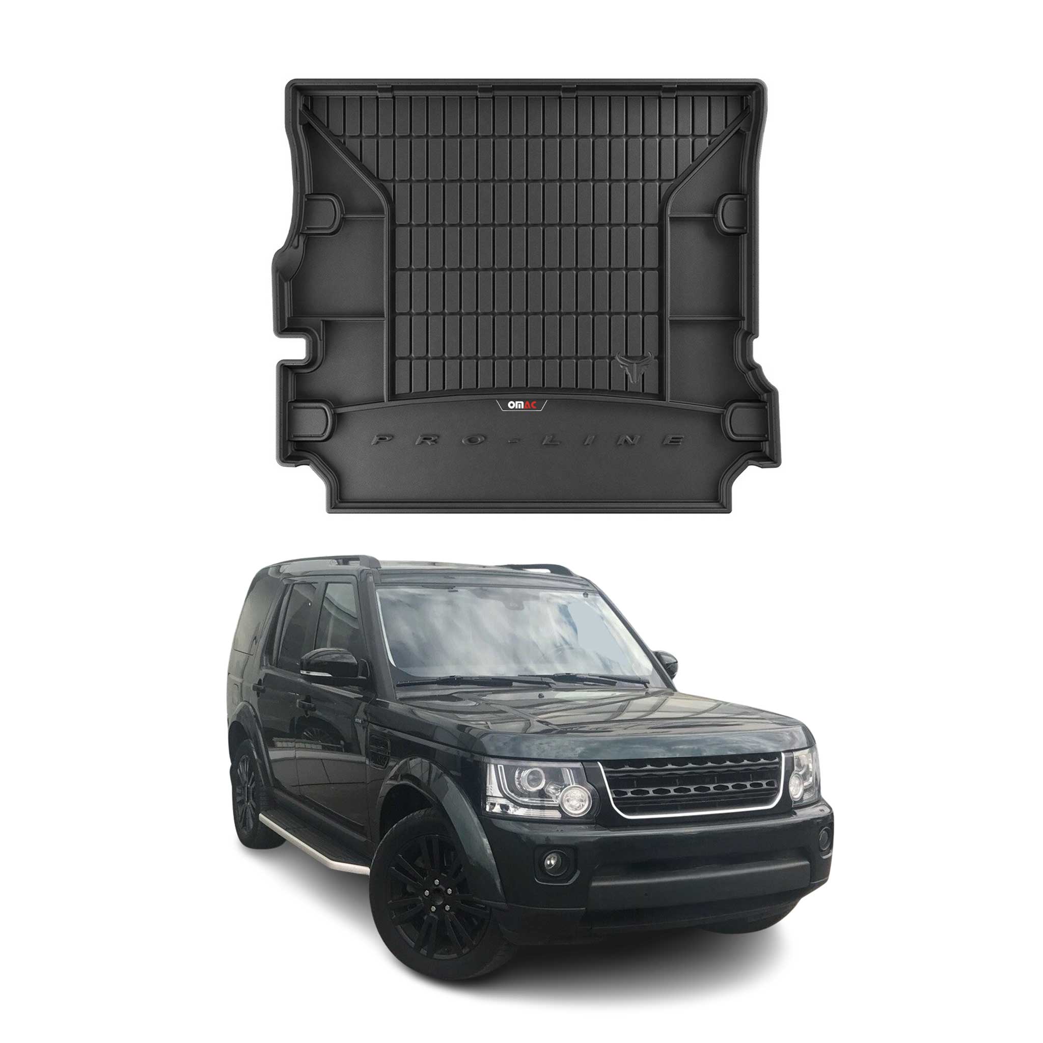 2010-2016 Land Rover LR4 Premium Cargo Liner Trunk Mat All Weather Heavy Duty Black
