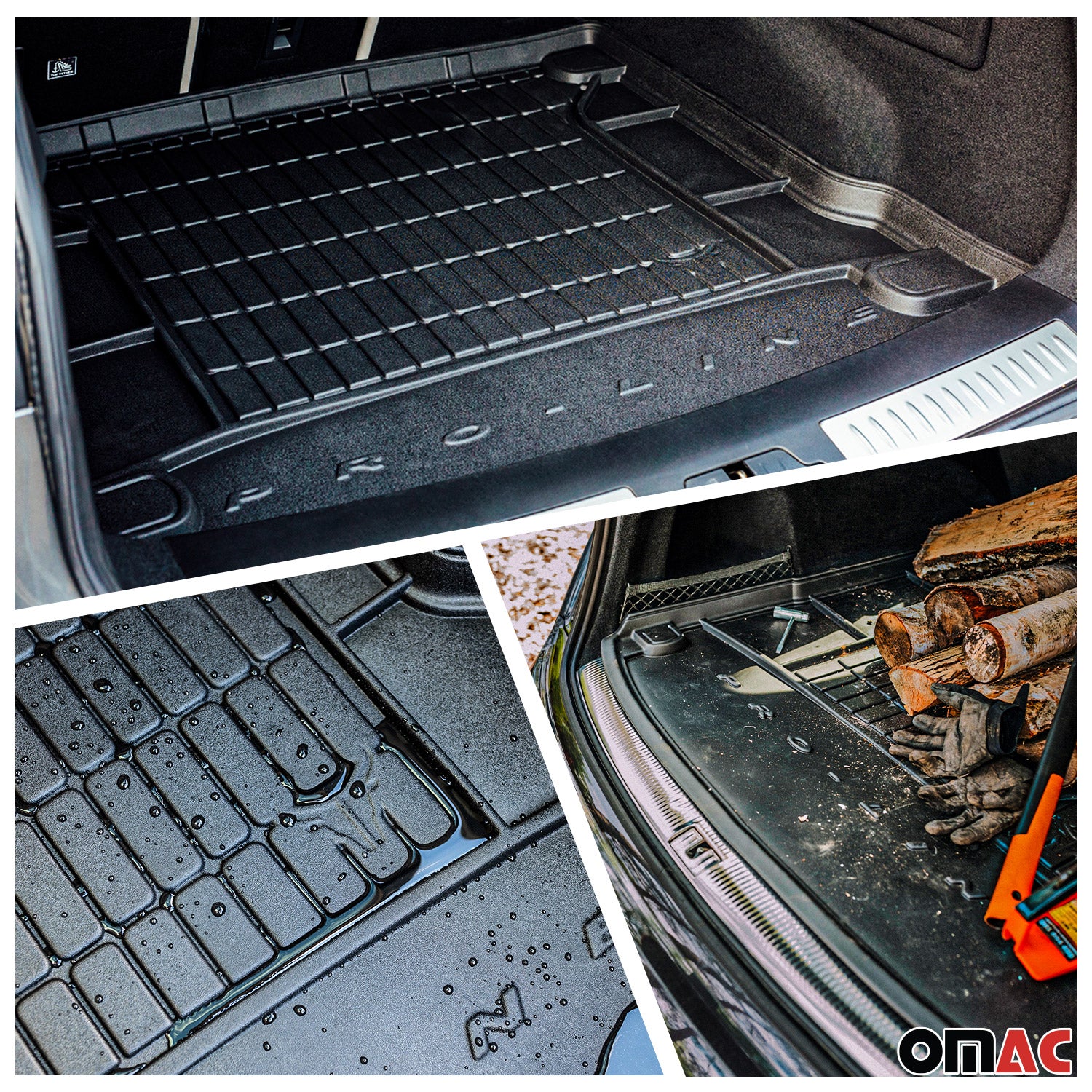 2014-2020 Mini Cooper S Premium Floor Mats & Cargo Liner Full Set All Weather Heavy Duty Bottom Trunk