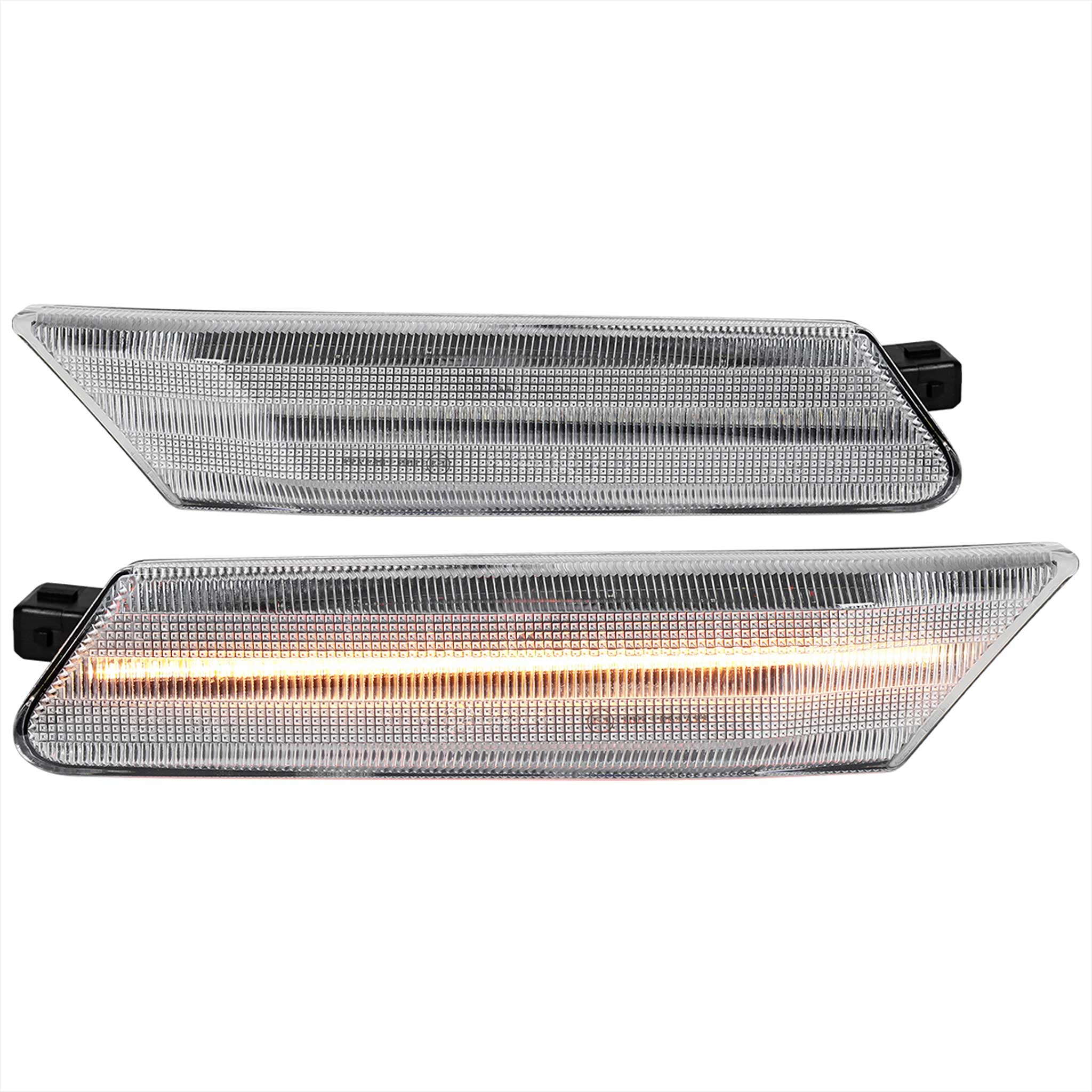 For Porsche 911 997/ 987 987C 2006-2011 LED Turn Signal Clear With Seqential