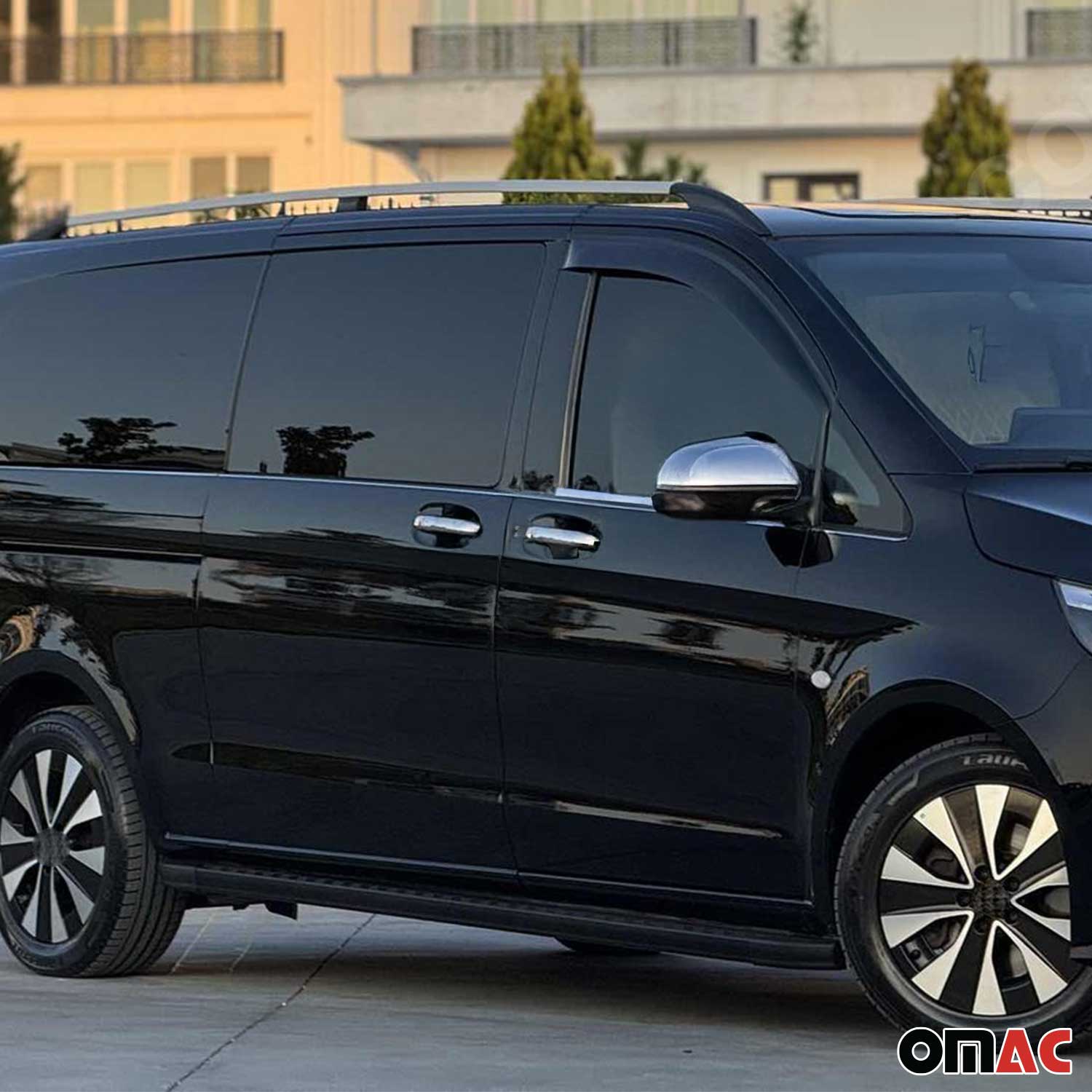 2016-2024 Mercedes Metris Car Door Handle Cover Protector Stainless Steel 8x