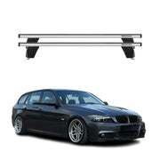 2004-2013 BMW 3 Series E90 E91 E92 Roof Rack Cross Bars Silver