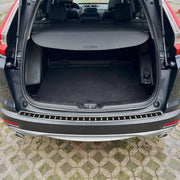 2012-2016 Honda CR-V Rear Bumper Sill Cover Protector Stainless Steel Carbon Foiled