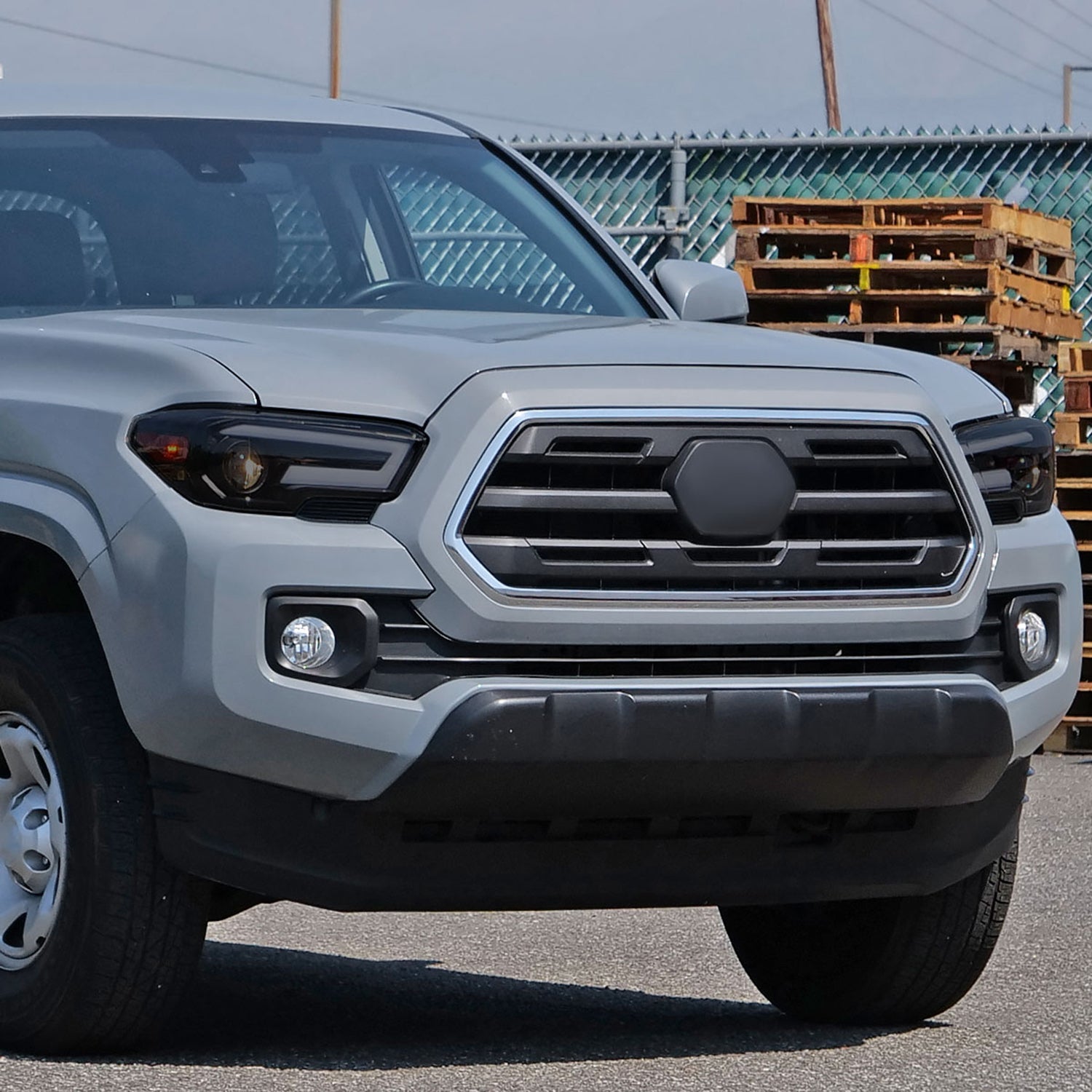 2016-2023 Toyota Tacoma Sequential LED Bar Projector Headlights Black/Smoke