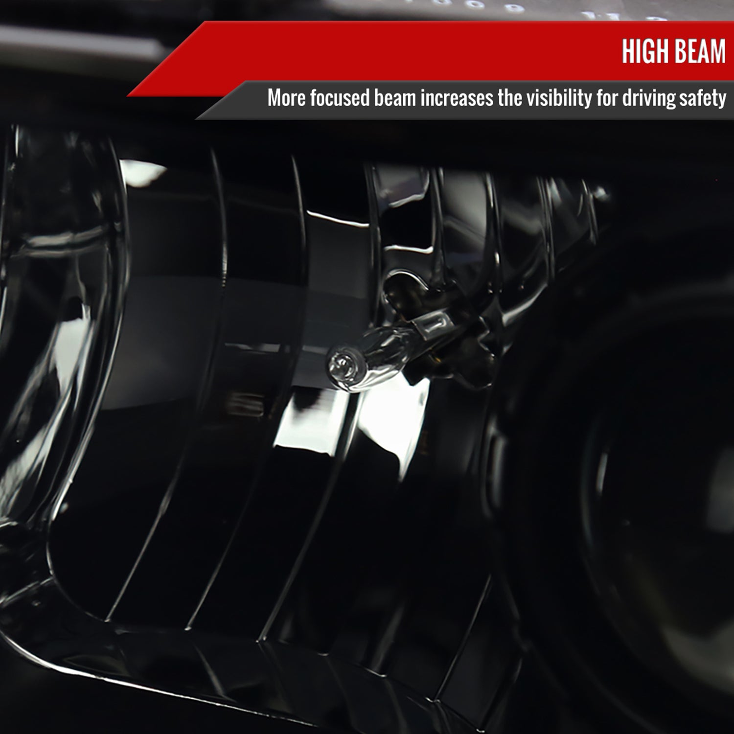 1994-2001 Dodge RAM 1500/ 1994-2002 RAM 2500 3500 Projector Headlights LED Black