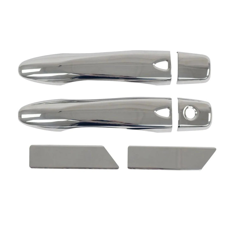 Car Door Handle Cover Protector for Nissan Cube 2009-2014 Steel Chrome 10 Pcs - OMAC USA