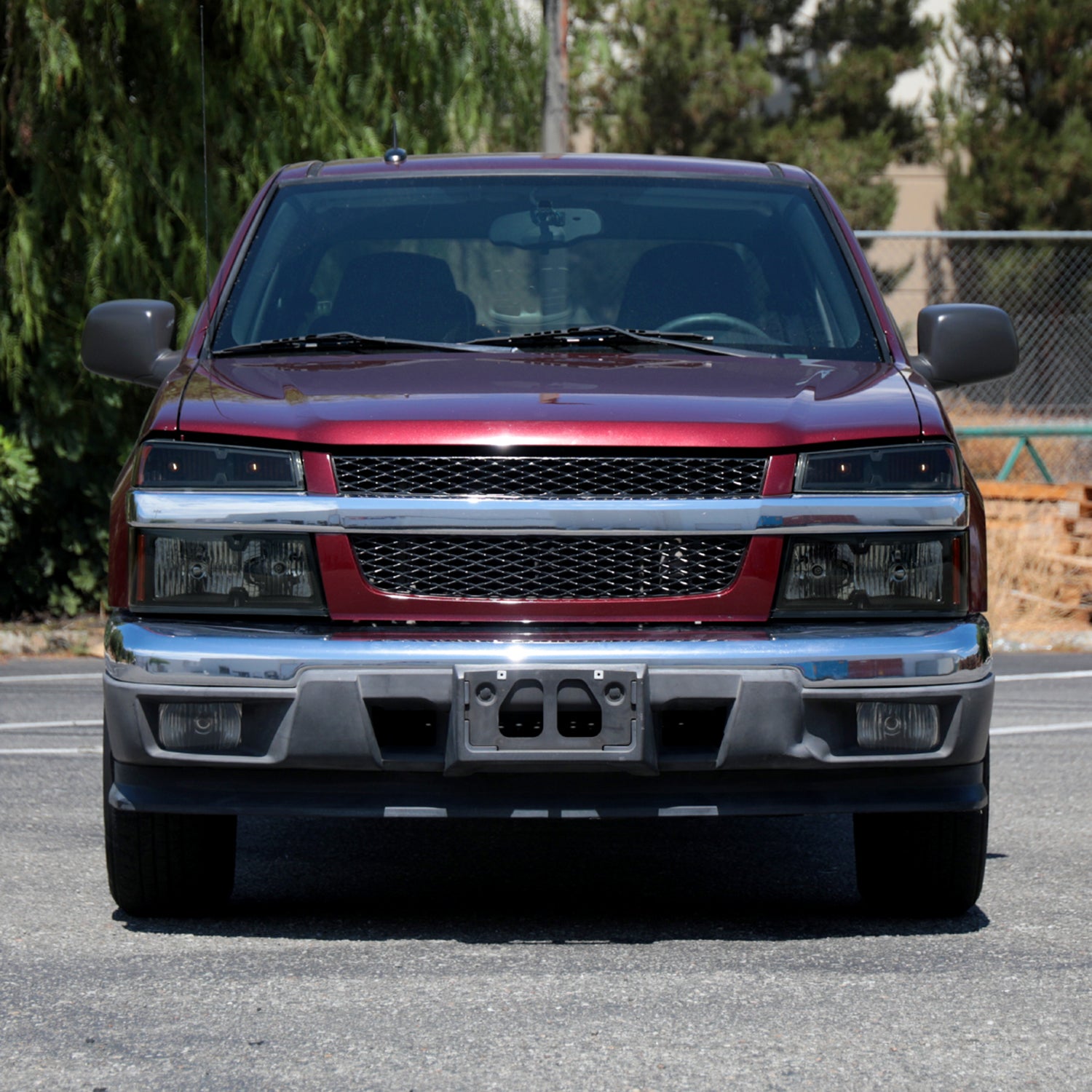 2004-2012 Chevy Colorado/Canyon/ I-Series Headlights&Corner Lights Matte Black