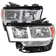 2019-2024 Dodge RAM 2500/3500/4500/5500 LED Bar Factory Headlights Chrome