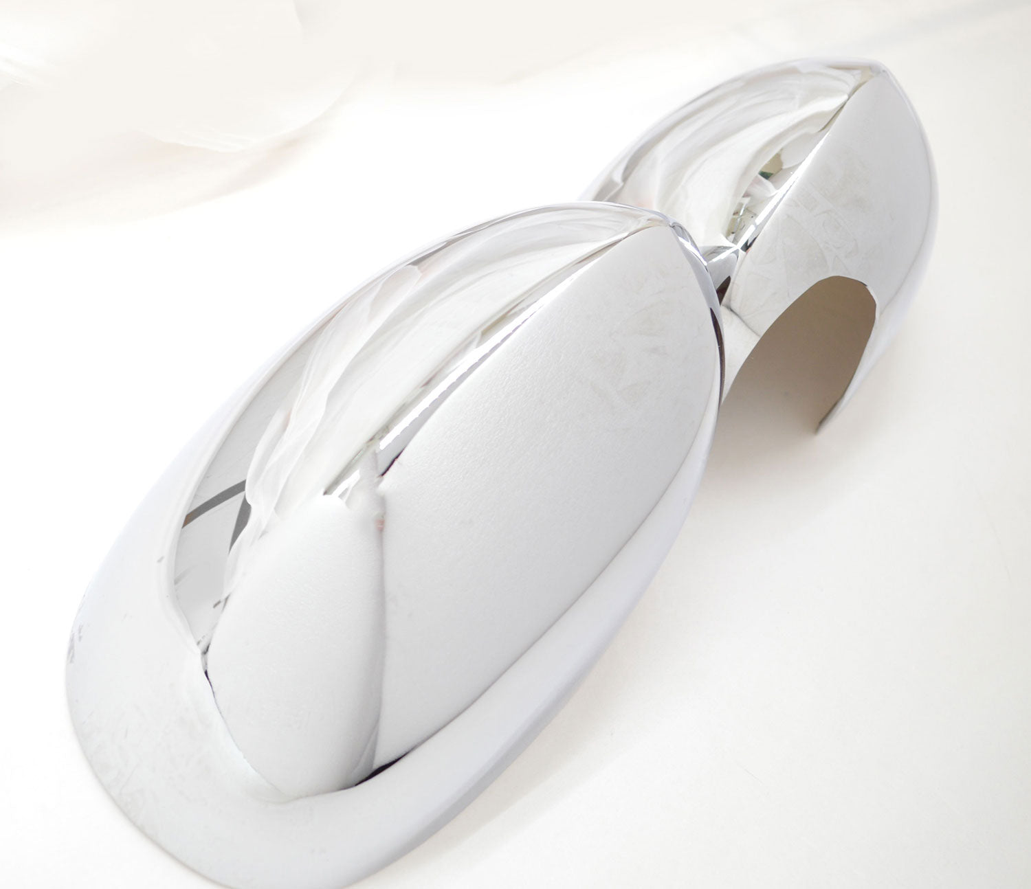 2008-2023 Dodge Challenger Mirror Cover Caps Chrome 2Pcs ABS Plastic