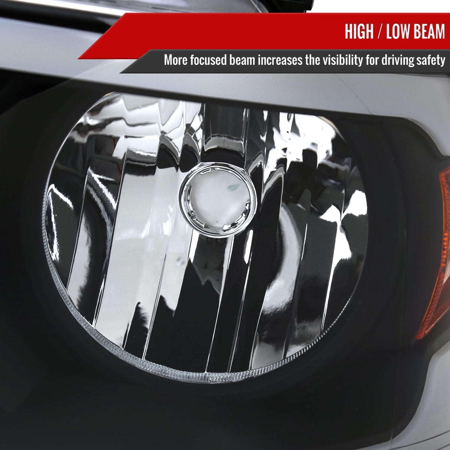 2004-2008 Ford F-150/ 2006-2008 Lincoln Mark LT LED Factory Headlights Black