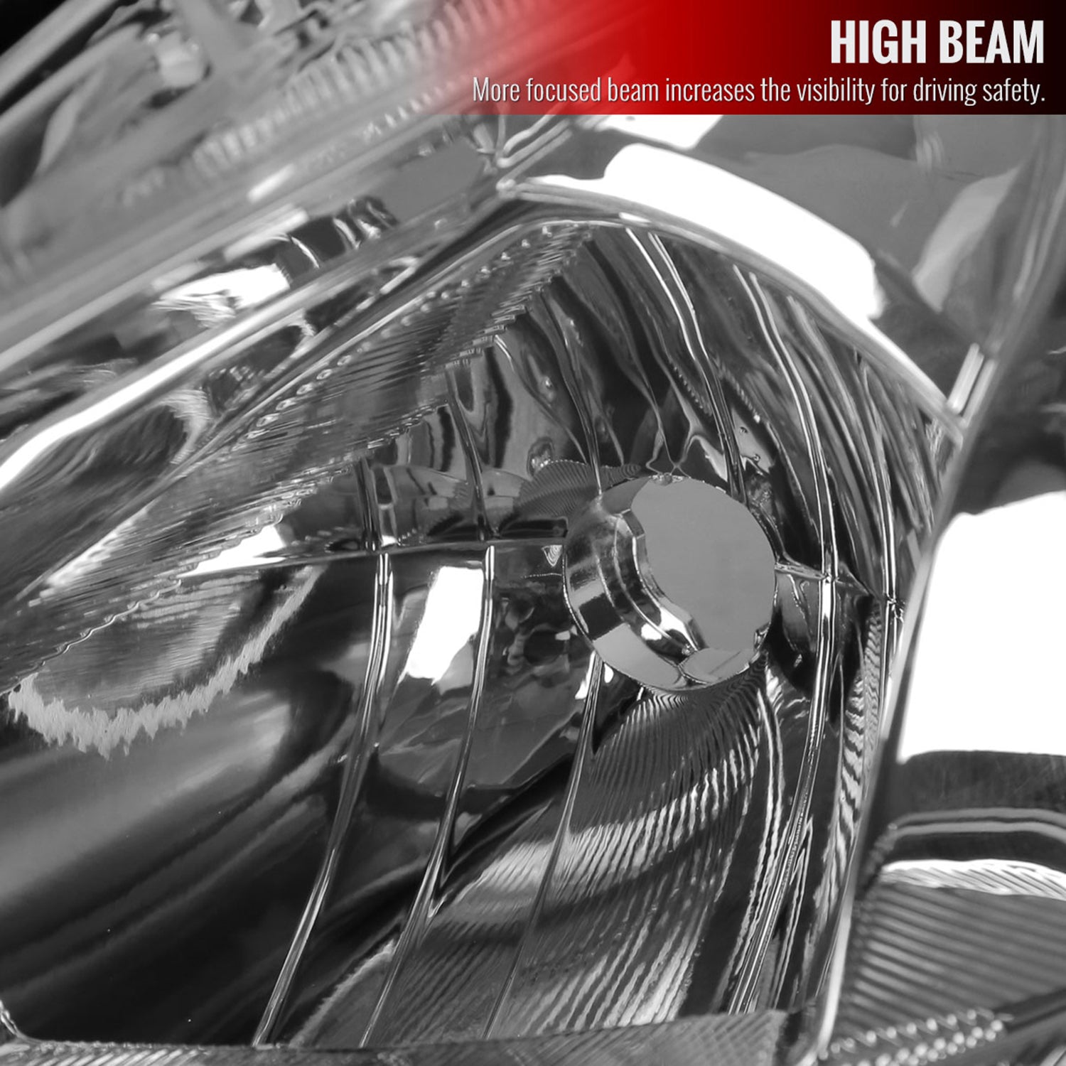 2013-2015 Nissan Altima Sedan Projector Headlights Amber Reflectors Chrome