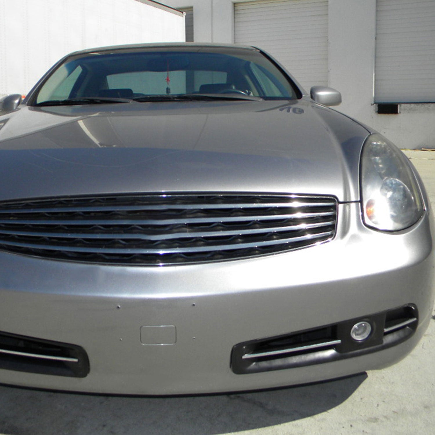 2003-2005 Infiniti G35 Coupe H3 Fog Lights Kit Chrome Housing/Clear Lens