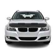 2009-2012 BMW 3 Series E90 E91 Car Bonnet Mask Hood Bra Half Black