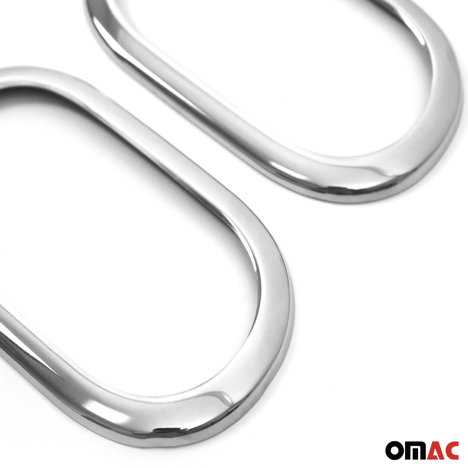 2016-2019 Smart ForTwo Car Door Handle Cover Protector Stainless Steel Chrome 2 Pcs