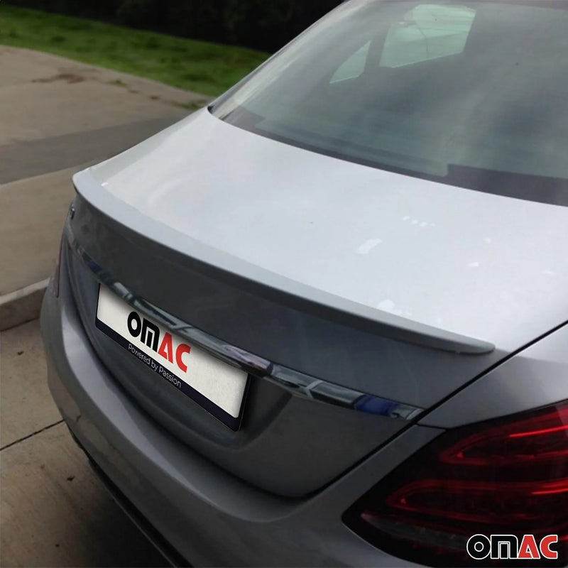 2010-2014 Mercedes C Class W204 Rear Trunk Spoiler Wing ABS Paintable 1Pc