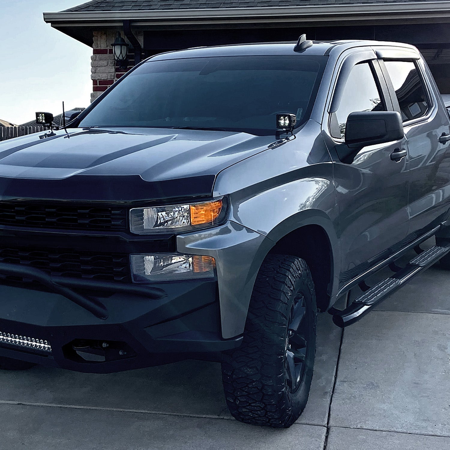 2019-2021 Chevy Silverado 1500 Driver Side Factory Projector Headlight Black