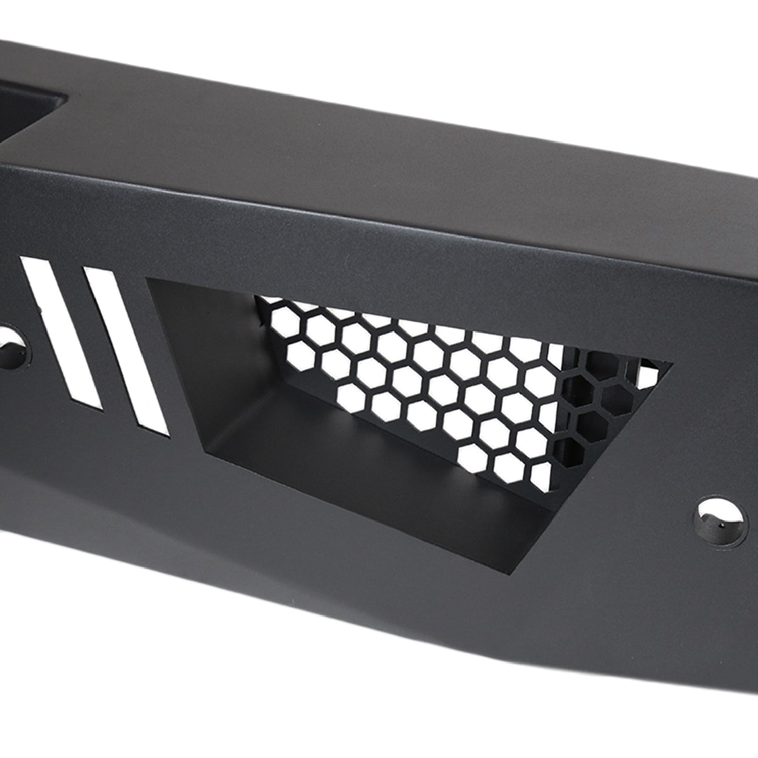 2007-2018 Chevy Silverado 1500 Heavy Duty Steel Rear Step Bumper License Lamp