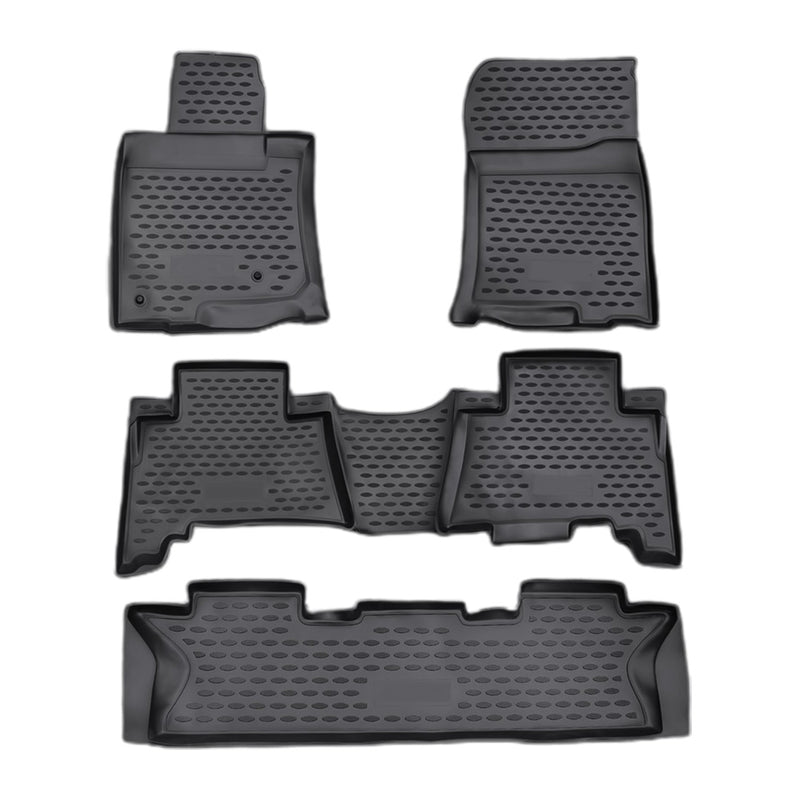 2010-2013 Lexus GX 460 Floor Mats Liners Full Set All Weather Black