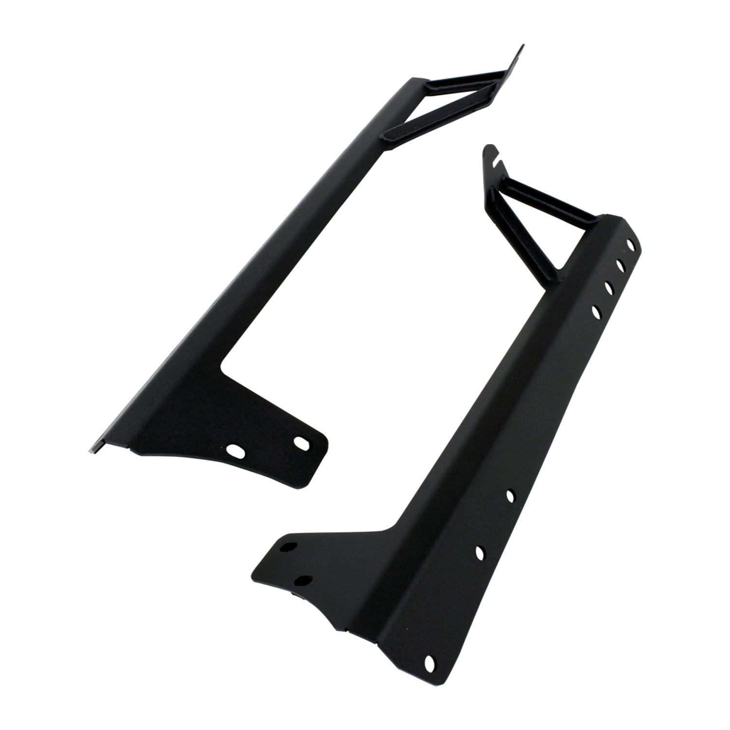 2007-2018 Jeep Wrangler 50" Windshield Light Mounting Bracket Black