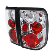 2001-2005 Ford Ranger Tail Lights Chrome Housing/Clear Lens