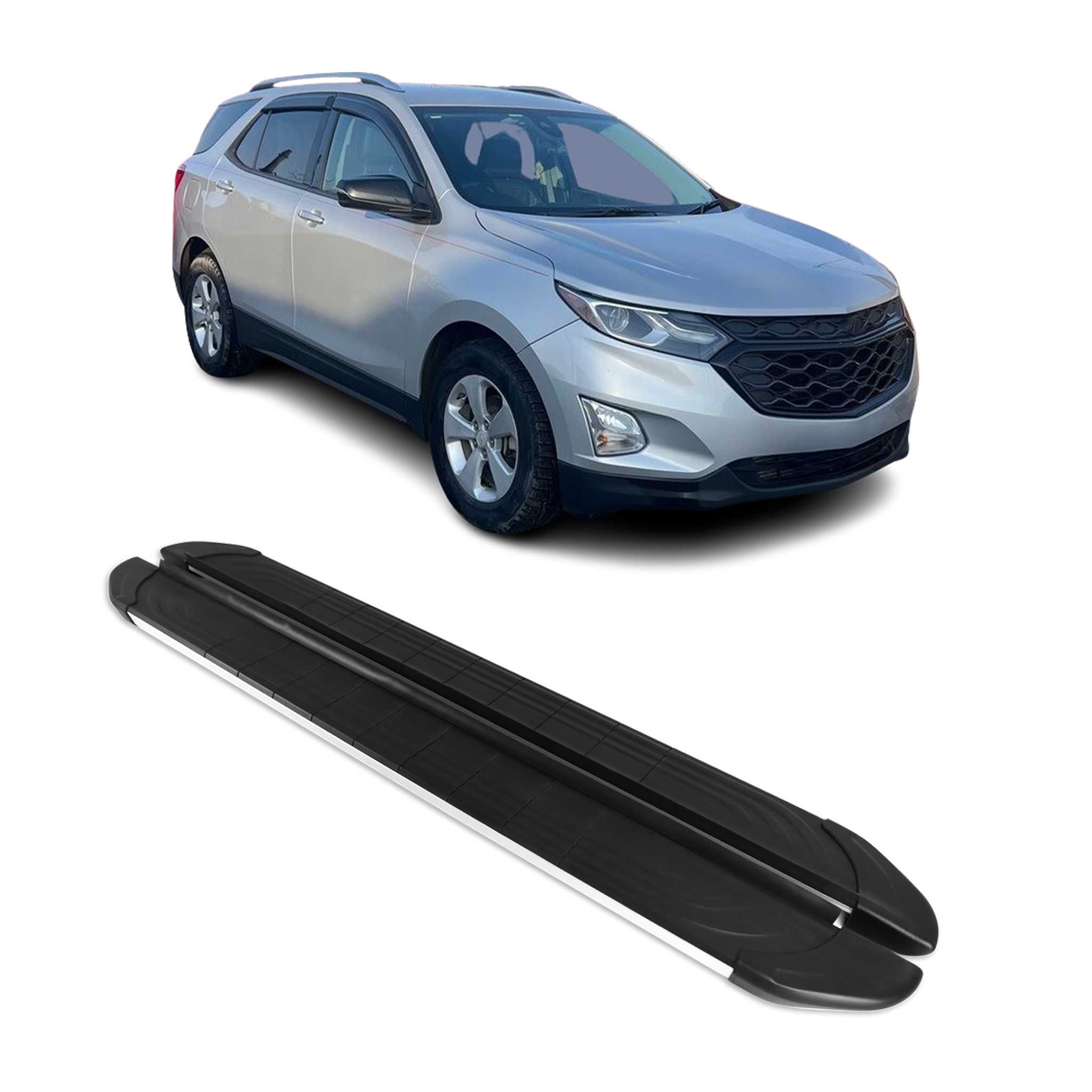 2018-2024 Chevrolet Equinox / GMC Terrain Nerf Bar Side Step Running Boards Alu