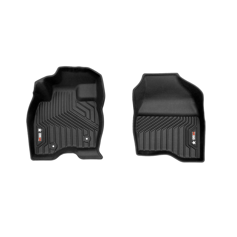 2016-2019 Ford Explorer Premium Floor Mats Liners First Row Front Black