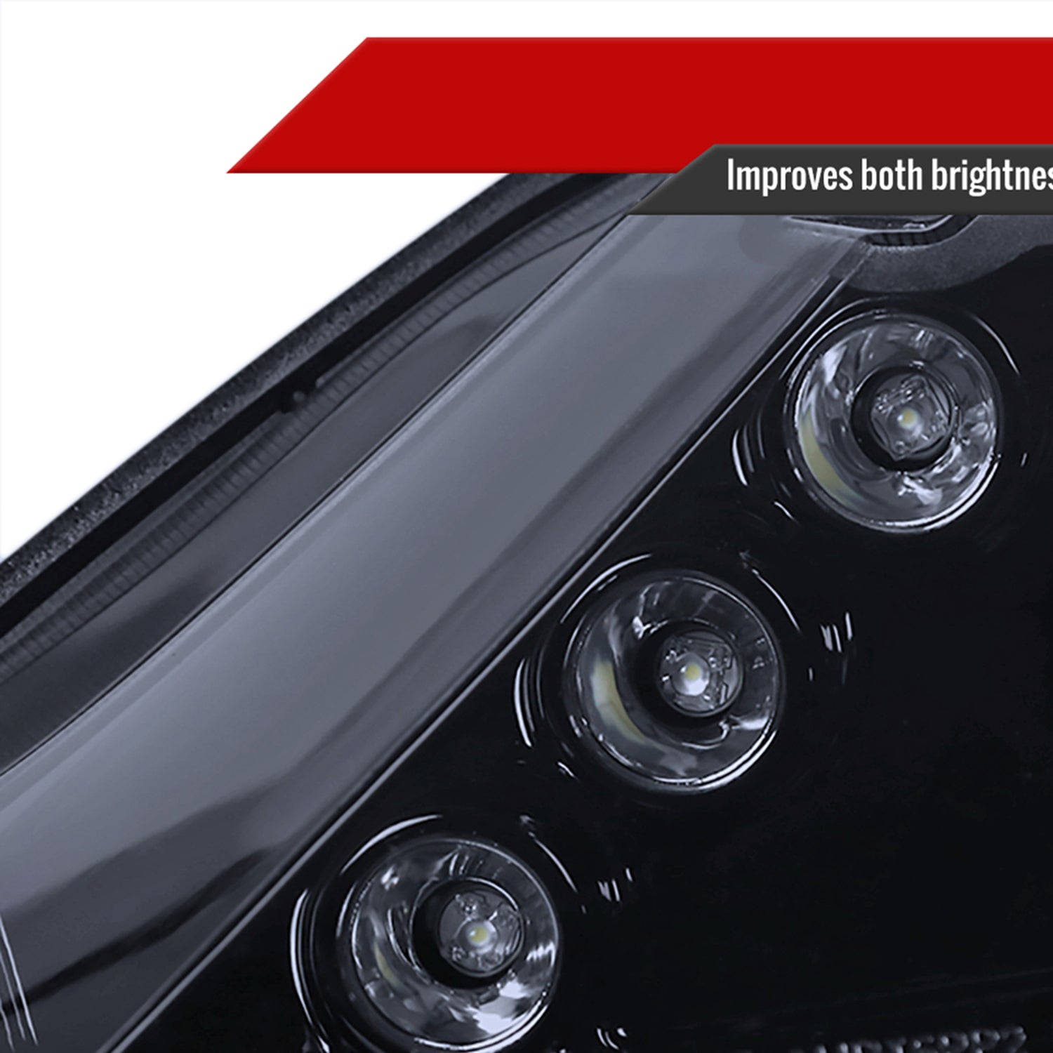 2006-2011 Honda Civic Sedan Dual Halo Projector Headlights Glossy Black/Smoke