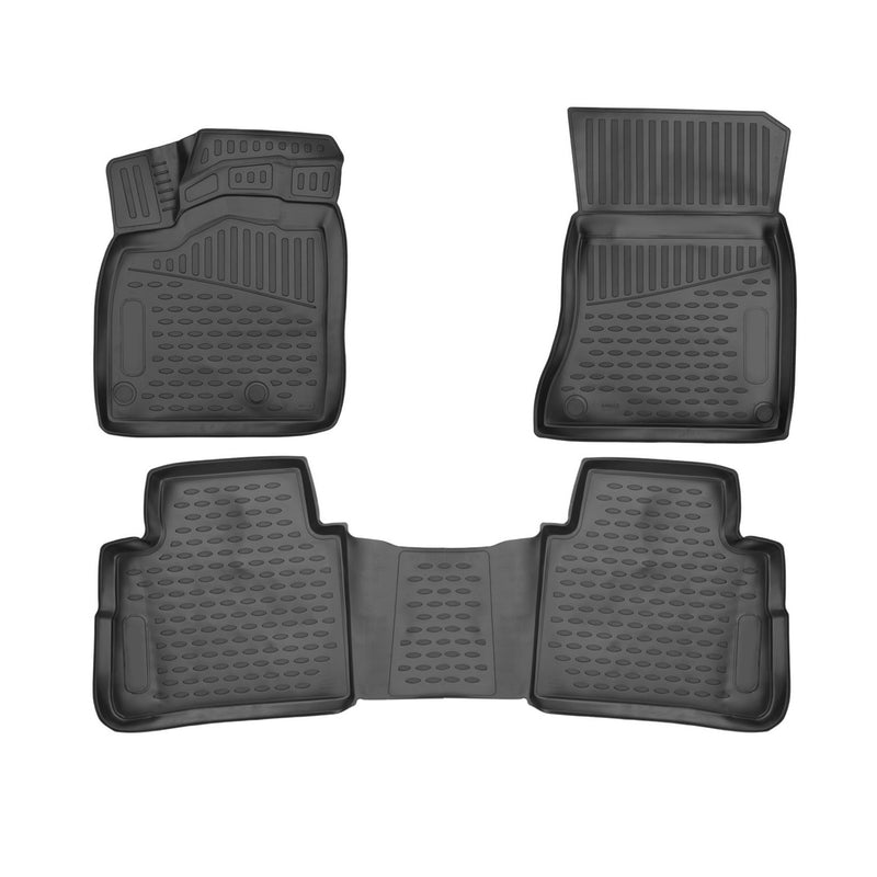 2021-2024 Nissan Rogue Floor Mats Liners Full Set All Weather Black