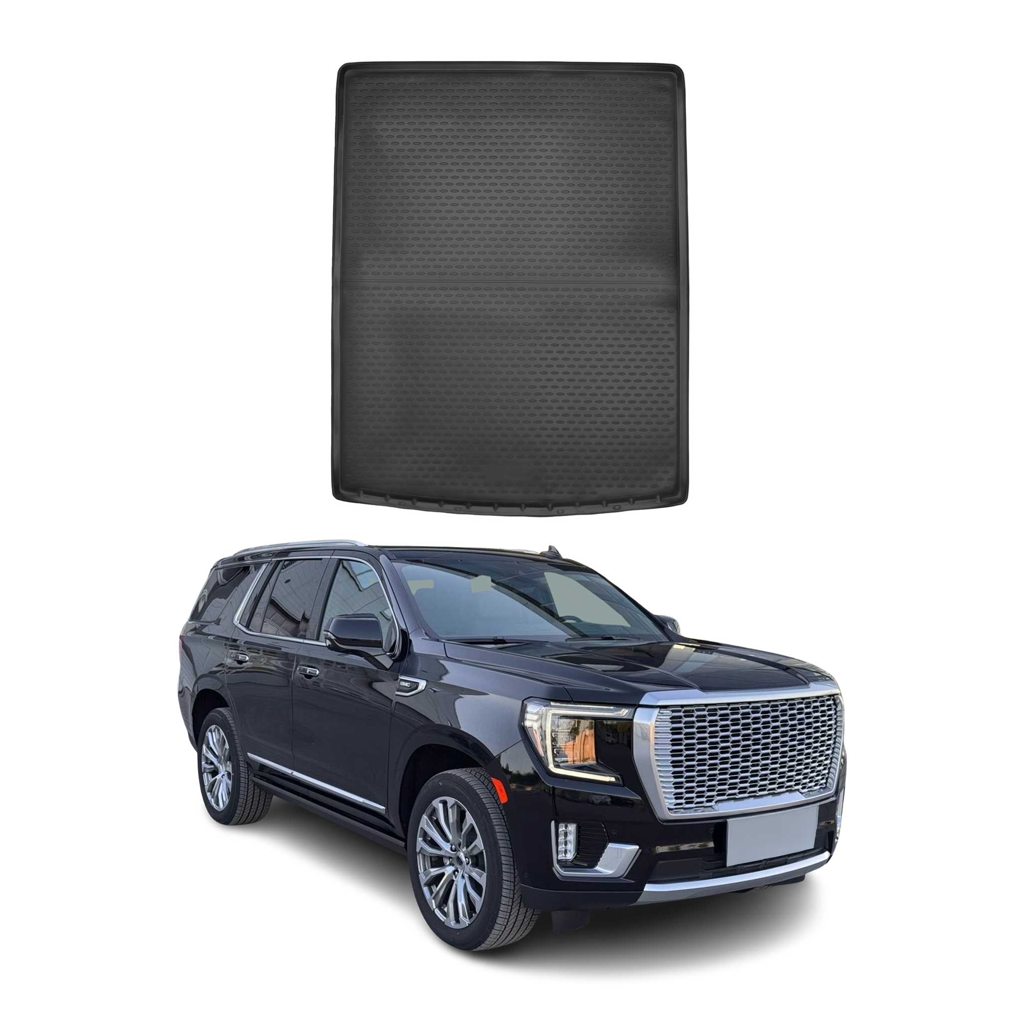2021-2025 GMC Yukon XL Cargo Liner Trunk Mat All Weather Black