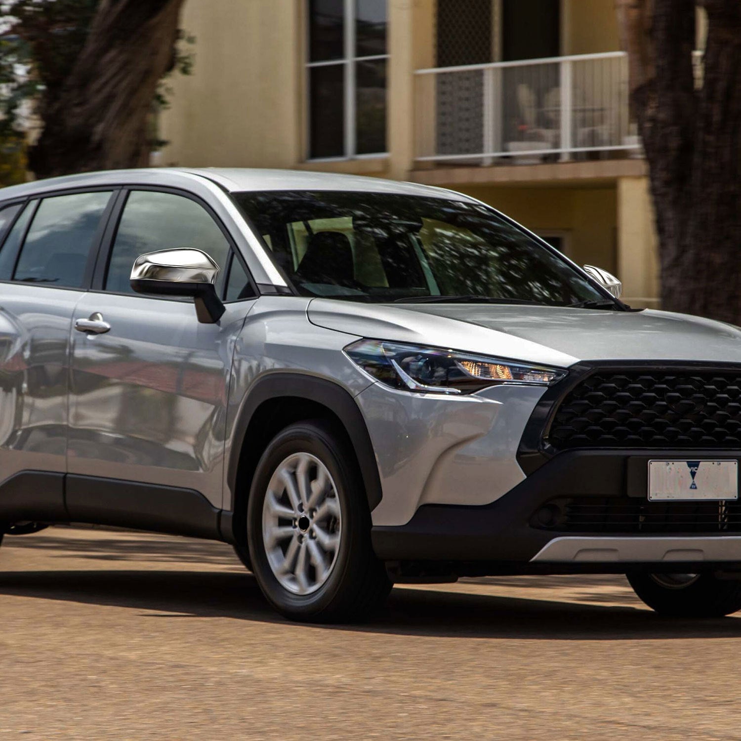 2016-2024 Toyota Tacoma Mirror Cover Caps Chrome 2Pcs ABS Plastic
