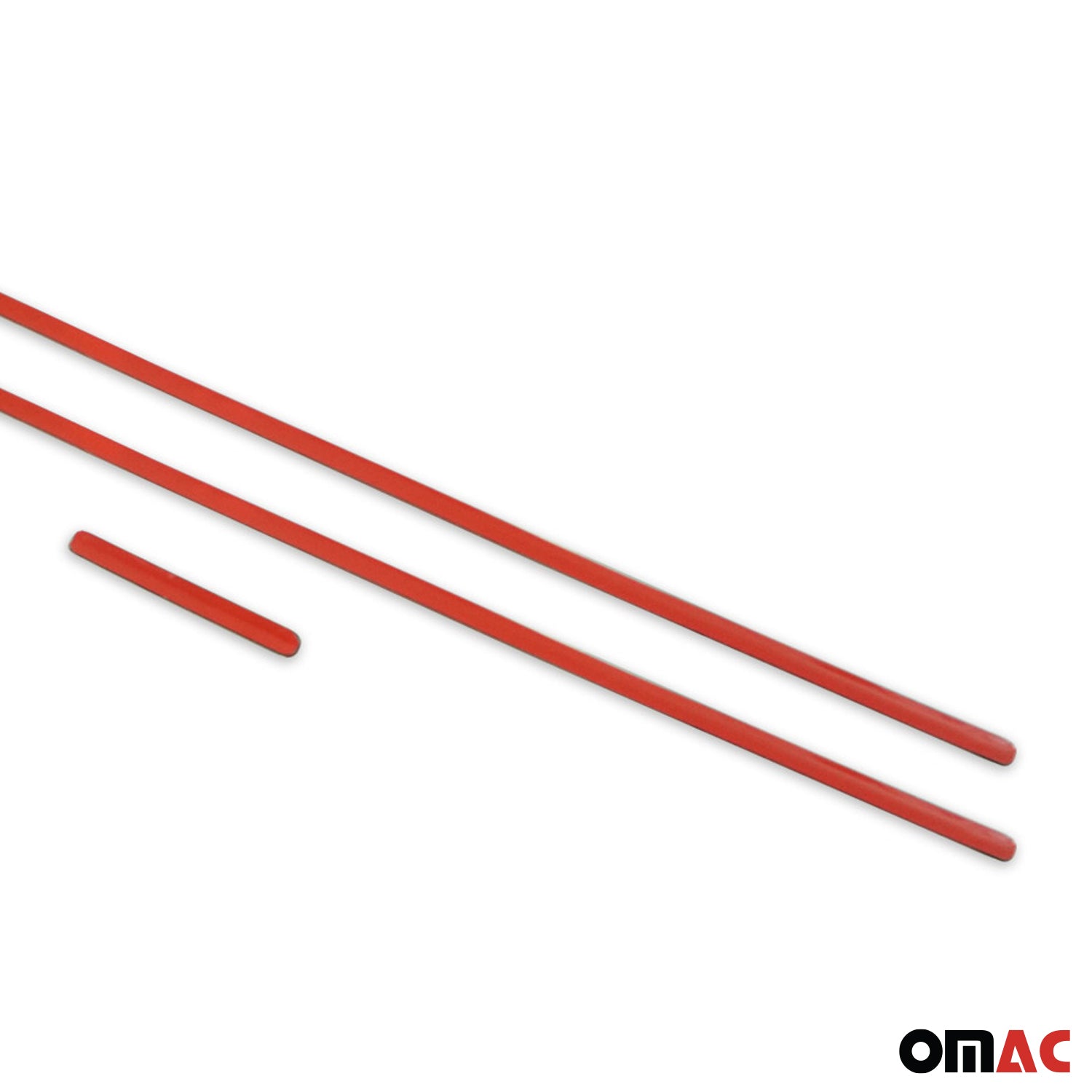 2007-2015 Smart ForTwo Side Door Molding Trim Skirt Garnish Stainless Steel Silver 4Pcs