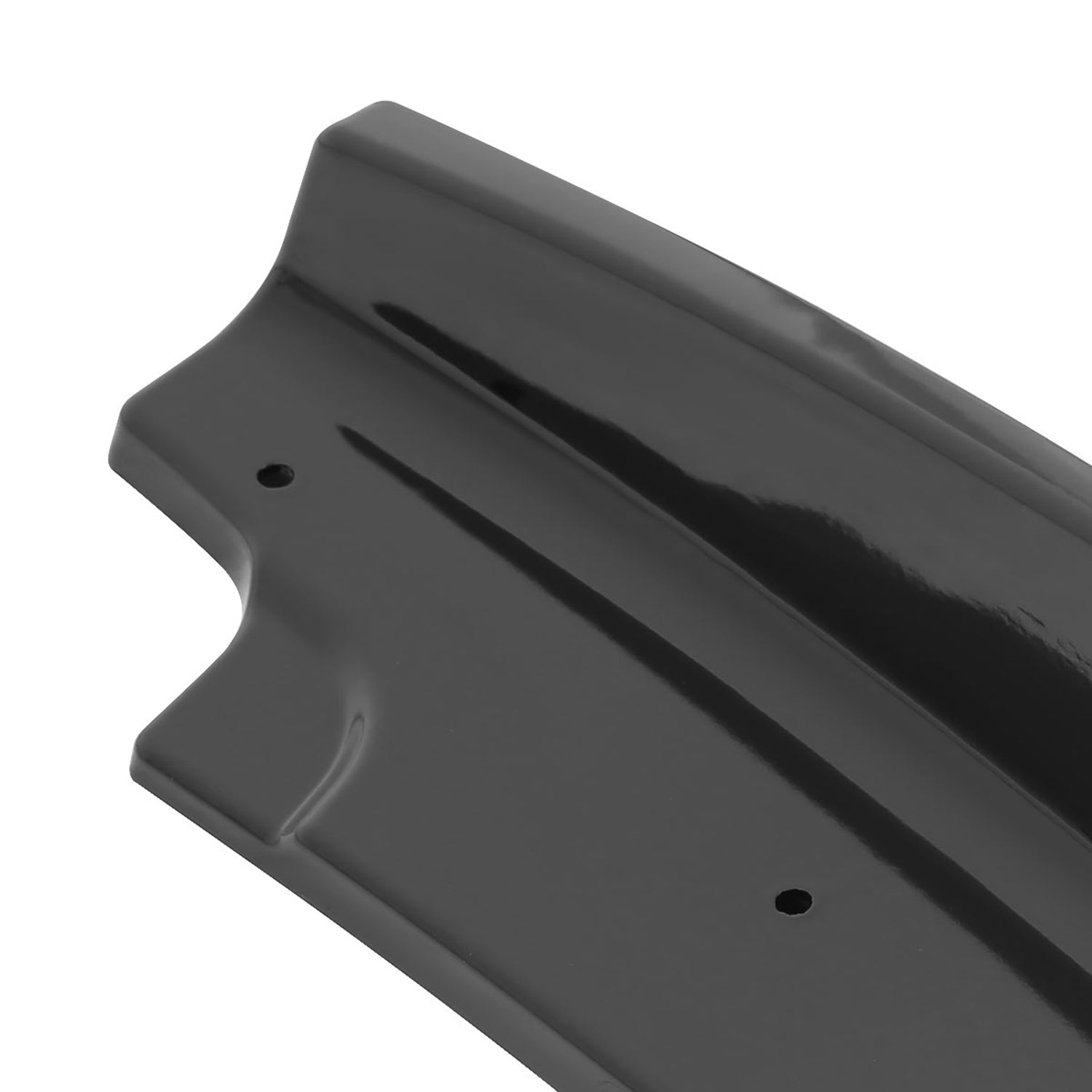 2016-2020 Honda Civic Sedan Glossy Black Rear Bumper Lip Diffuser Set