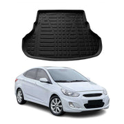 2012-2017 Hyundai Accent Cargo Liner Trunk Mat All Weather Black