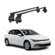 2022-2024 VW Golf R Mk8 Roof Rack Cross Bars Black