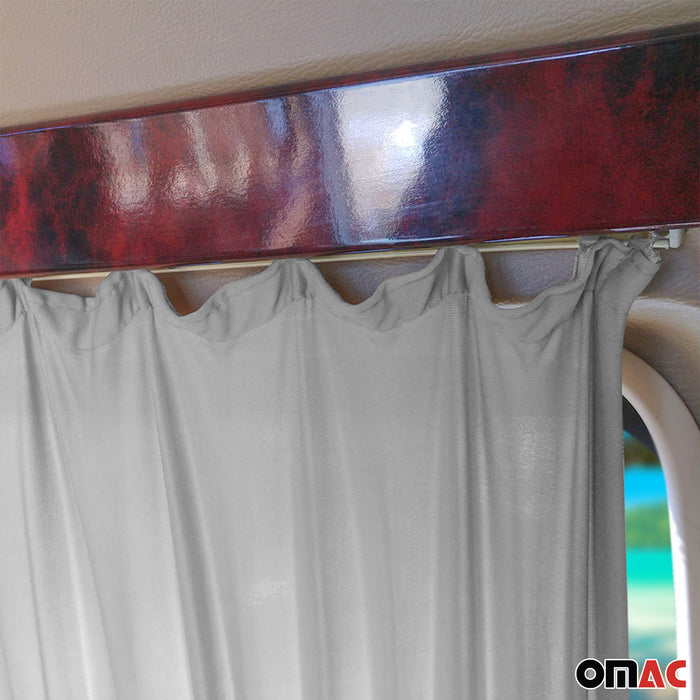 Side Window Curtain Sunshade for RAM ProMaster 2014-2024 L1 L2 SWB Gray 10x