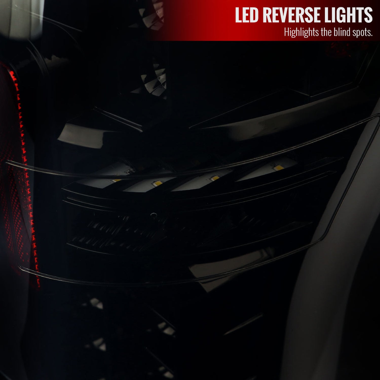 2017-2019 Ford F-250/350/450/550 LED Bar Tail Lights Glossy Black/Dark Smoke