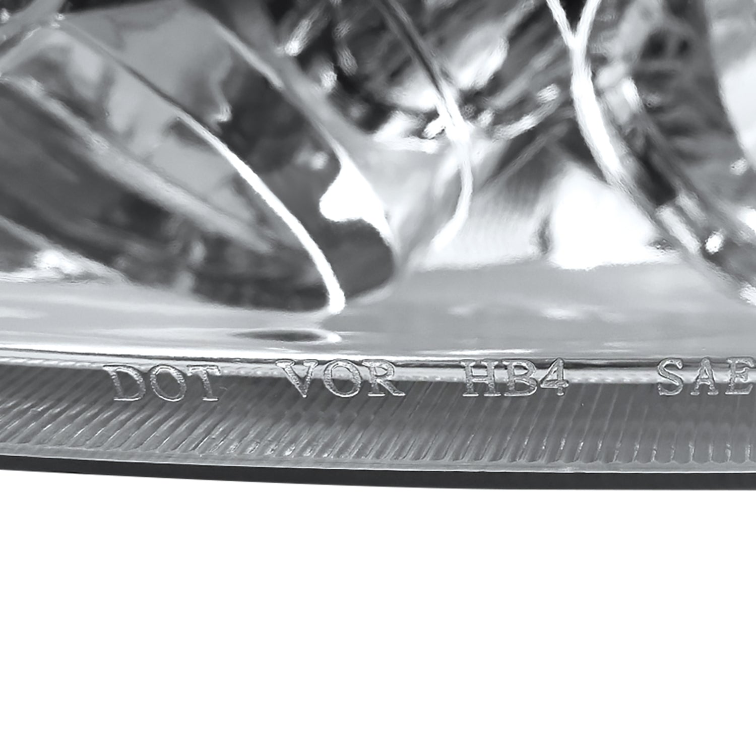 2003-2008 Toyota Corolla Factory Style Headlights Chrome Housing/Clear Lens