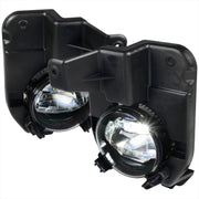 2011-2015 Ford Explorer 6500K SMD LED Projector Fog Lights Kit Chrome/Clear