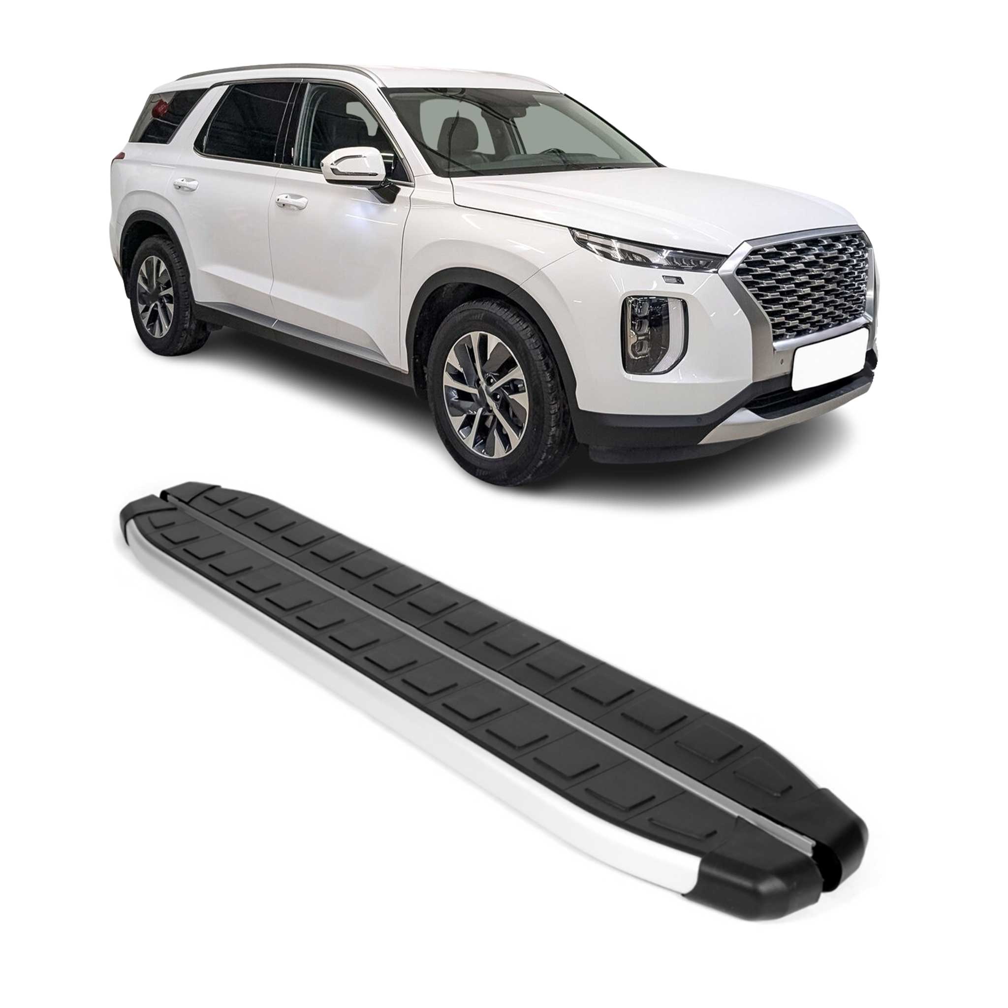 2020-2025 Hyundai Palisade Alu Side Step Nerf Bar Running Board