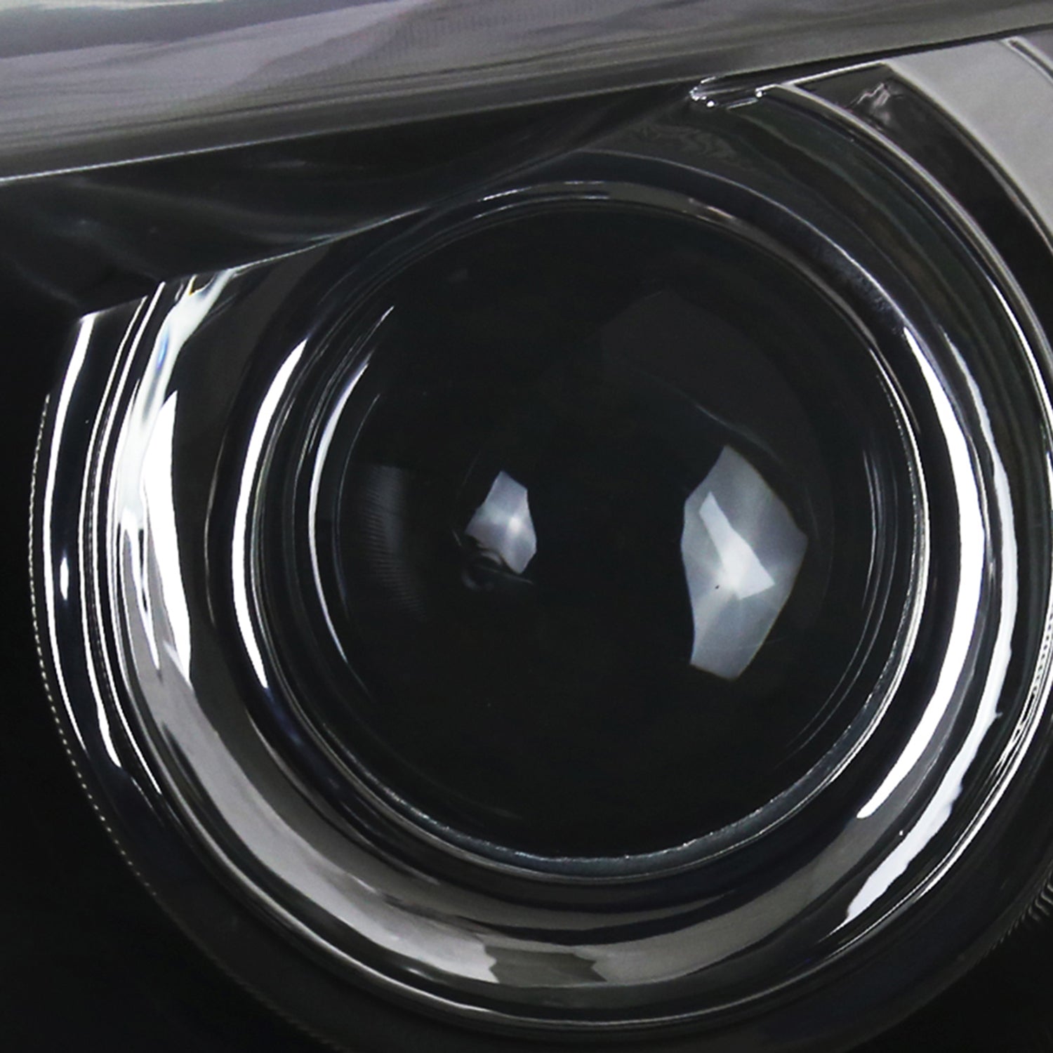 2015-2017 Toyota Camry Projector Headlight Amber Reflector - Driver Side