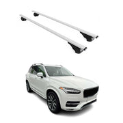 2016-2019 Volvo XC90 Roof Rack Cross Bars Silver
