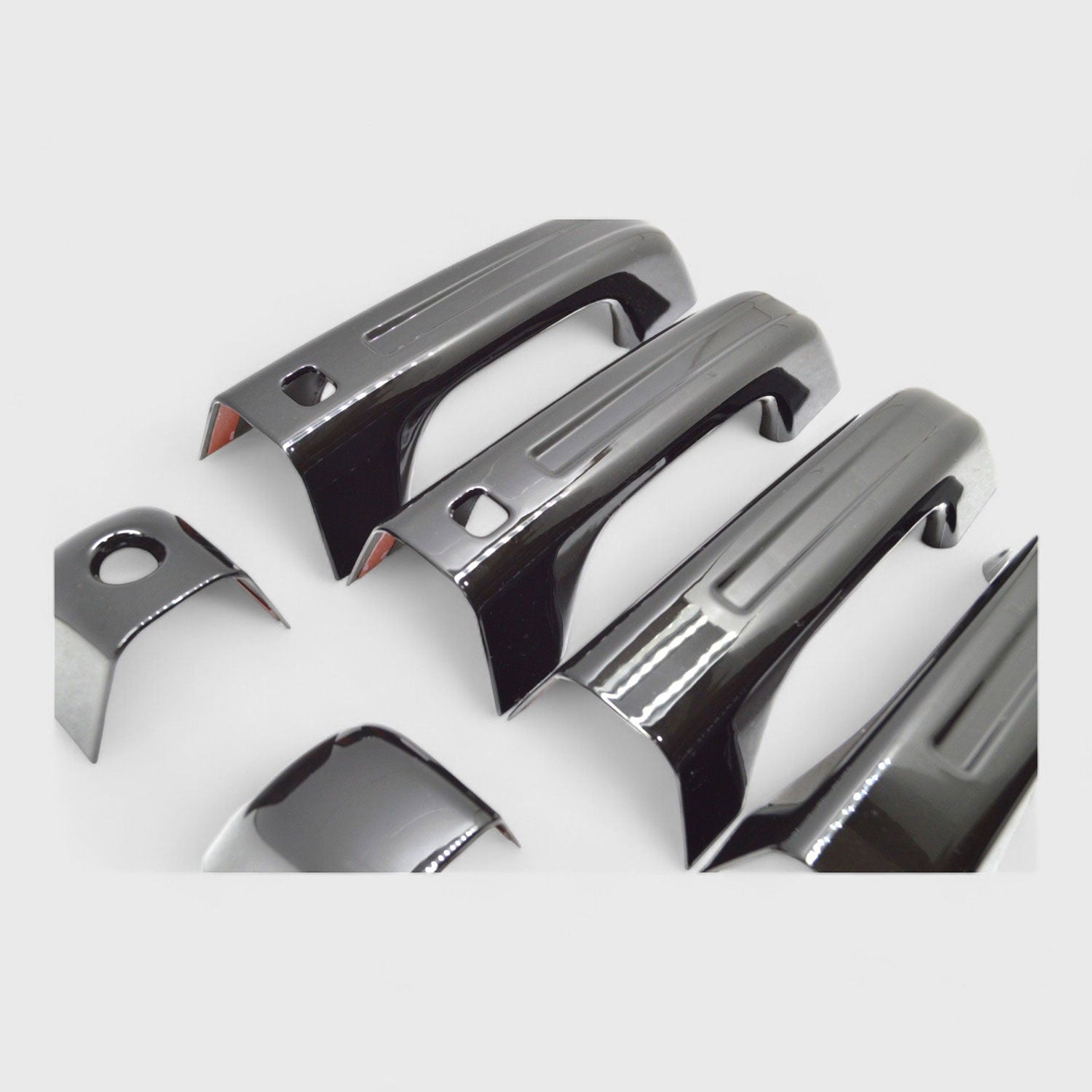 2019-2023 RAM RAM 2500/3500 Door Handle Cover Gloss Black 10Pcs ABS Plastic