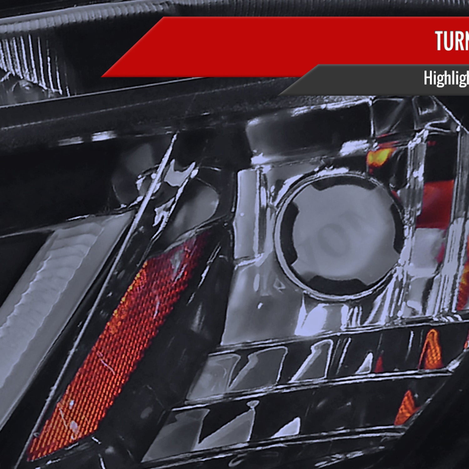 2012-2013 Honda Civic Coupe/ 12-2015 Civic Sedan LED Bar Projector Headlights