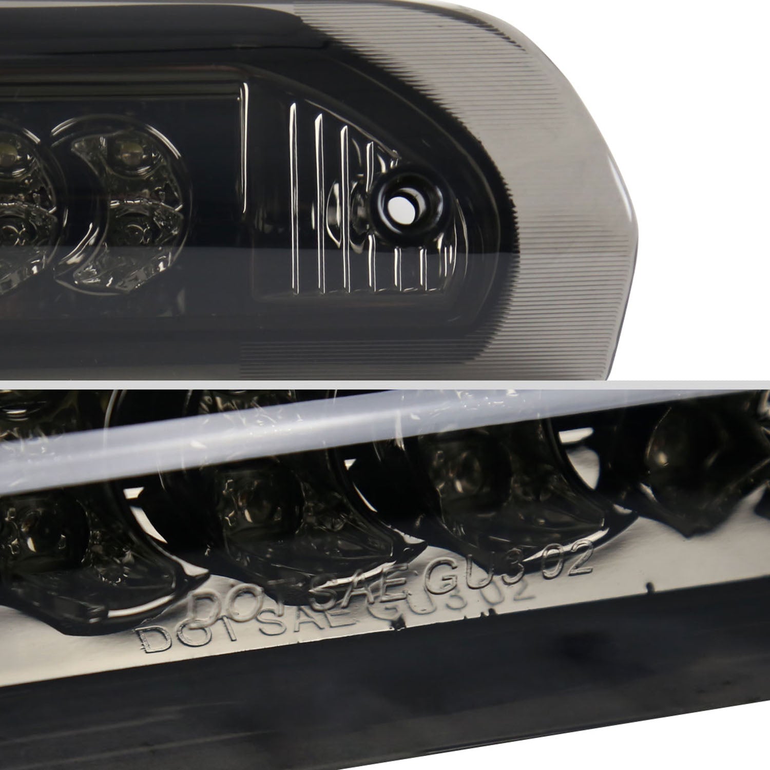 2002-2008 Dodge RAM LED 3rd Brake Light Chrome Housing/Smoke Lens