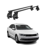 2011-2018 VW Jetta A6 Roof Rack Cross Bars Black