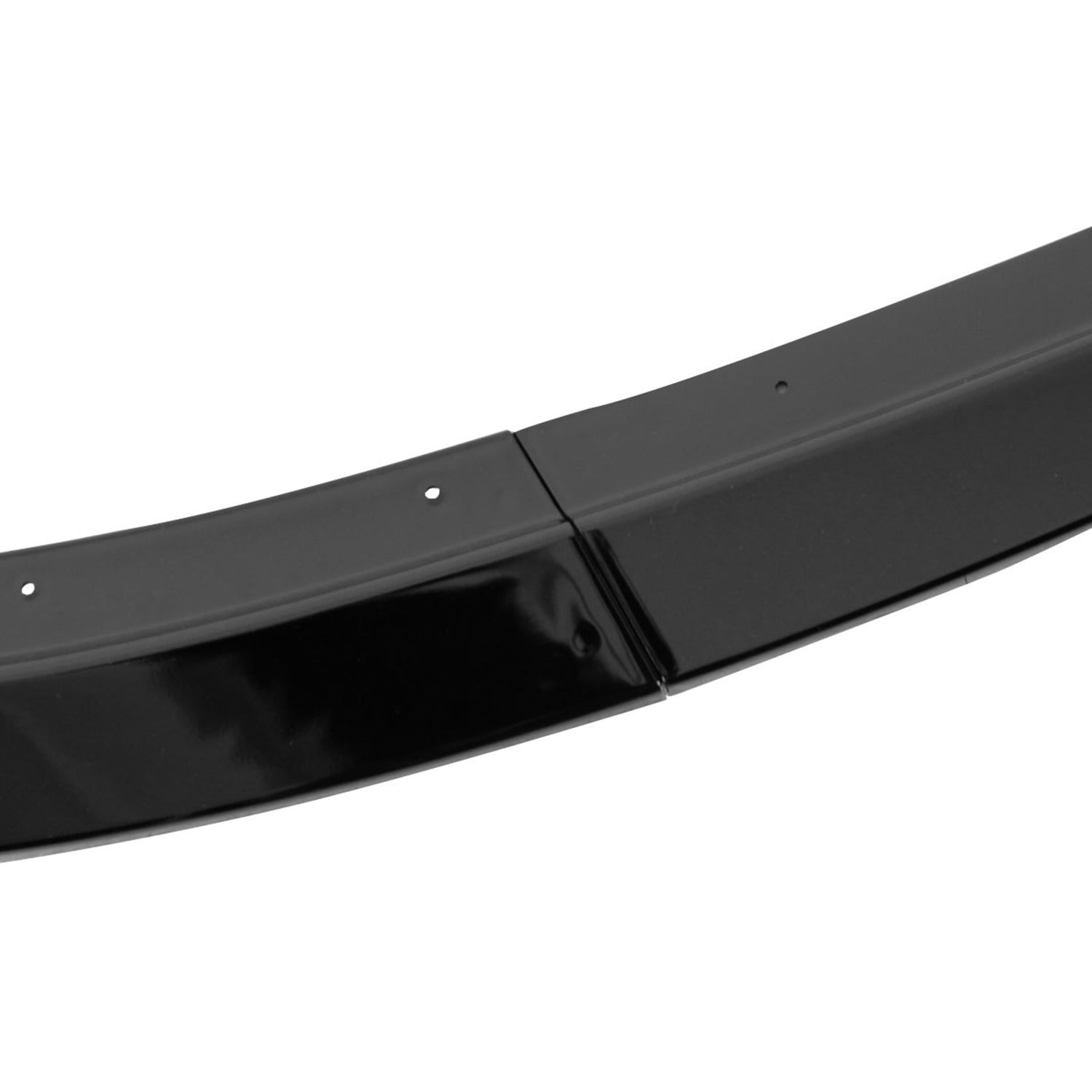 2015-2021 Dodge Challenger SXT Glossy Black 3PC Front Bumper Lip Splitter Kit