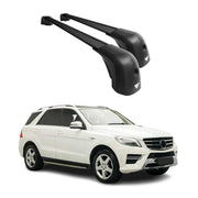 2012-2015 Mercedes ML Class W166 Roof Racks Cross Bars Black