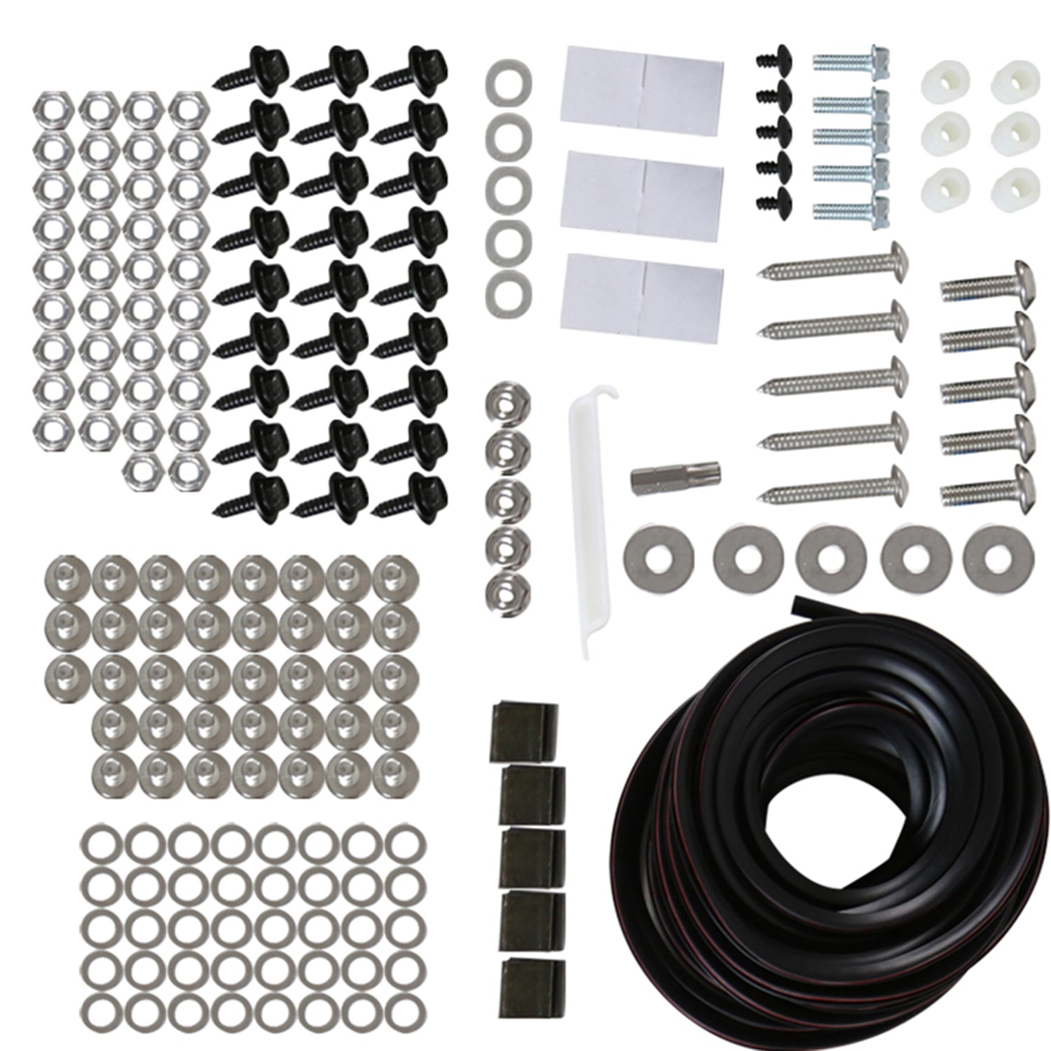 2012-2015 Toyota Tacoma Fleetside 6" Long Bed Rivet Style Fender Flares